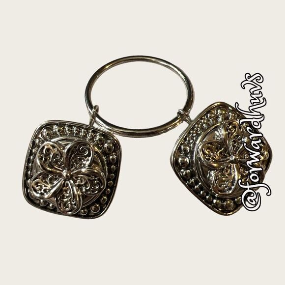 Bundle Sale 3 for $15 | Silver Tone Sweater Clip - Picture 1 of 10